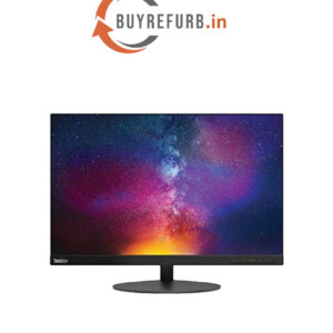Lenovo ThinkVision 22-Inch LCD Refurbished Monitor- LED Backlit Full HD IPS Panel with HDMI, VGA, Display, Ports (Black)
